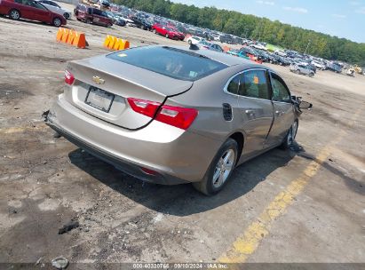 Lot #3035078076 2022 CHEVROLET MALIBU FWD LS