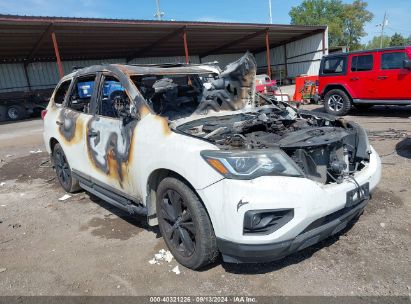 Lot #3054262339 2017 NISSAN PATHFINDER PLATINUM