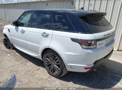 Lot #3037530982 2016 LAND ROVER RANGE ROVER SPORT 3.0L V6 SUPERCHARGED HSE