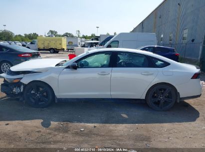 Lot #2997778342 2023 HONDA ACCORD HYBRID SPORT-L