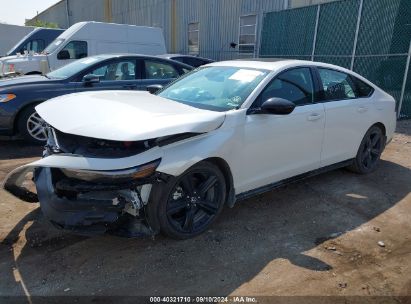 Lot #2997778342 2023 HONDA ACCORD HYBRID SPORT-L