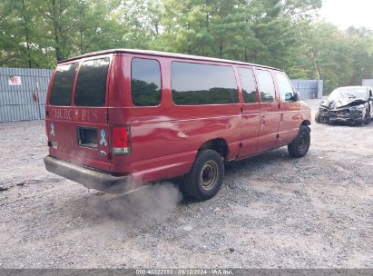 Lot #3005351725 1999 FORD E-350 SUPER DUTY XL/XLT