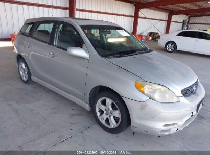 Lot #3056063015 2003 TOYOTA MATRIX XR