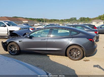 Lot #2992835159 2022 TESLA MODEL 3 LONG RANGE DUAL MOTOR ALL-WHEEL DRIVE