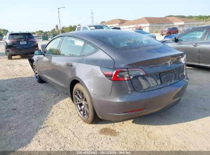 Lot #2992835159 2022 TESLA MODEL 3 LONG RANGE DUAL MOTOR ALL-WHEEL DRIVE