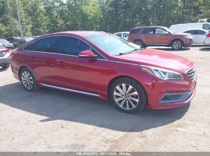 Lot #3035078046 2015 HYUNDAI SONATA SPORT