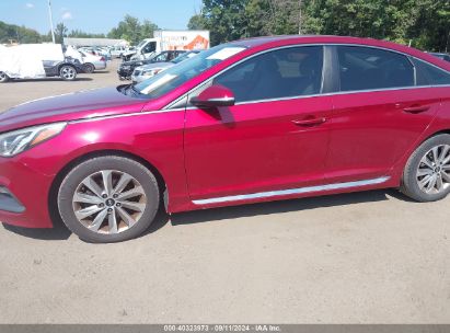 Lot #3035078046 2015 HYUNDAI SONATA SPORT