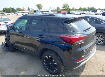 Lot #2997778337 2021 CHEVROLET TRAILBLAZER AWD LT