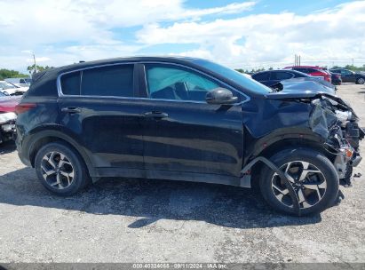 Lot #2996535445 2020 KIA SPORTAGE LX