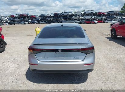 Lot #2997778335 2024 HONDA ACCORD HYBRID SPORT