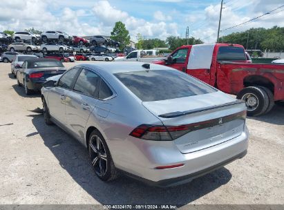 Lot #2997778335 2024 HONDA ACCORD HYBRID SPORT