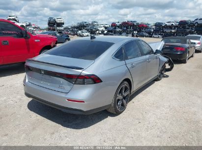 Lot #2997778335 2024 HONDA ACCORD HYBRID SPORT