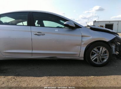 Lot #3032321684 2019 HYUNDAI ELANTRA VALUE EDITION