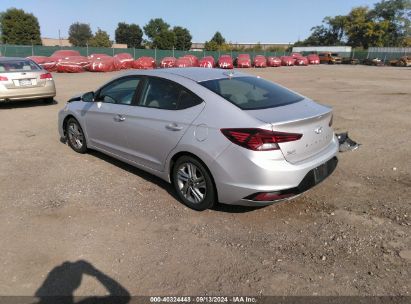 Lot #3032321684 2019 HYUNDAI ELANTRA VALUE EDITION