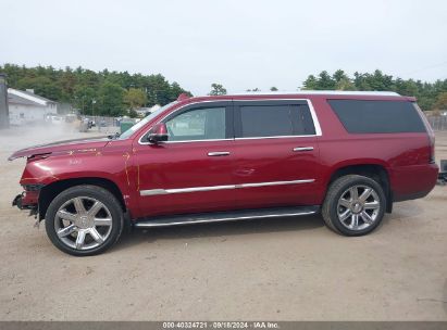 Lot #2992818485 2019 CADILLAC ESCALADE ESV PREMIUM LUXURY