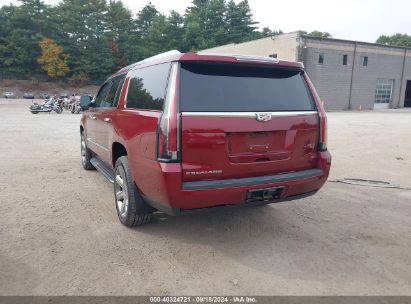 Lot #2992818485 2019 CADILLAC ESCALADE ESV PREMIUM LUXURY