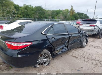 Lot #3035078044 2015 TOYOTA CAMRY SE