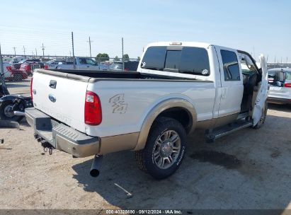 Lot #3001576875 2011 FORD F-250 LARIAT