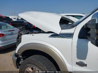 Lot #3001576875 2011 FORD F-250 LARIAT