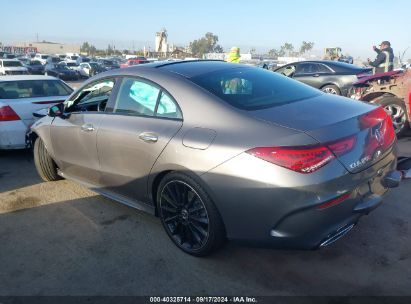 Lot #3047438435 2022 MERCEDES-BENZ CLA 250 COUPE