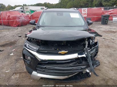 Lot #3051078004 2023 CHEVROLET TRAILBLAZER AWD LT