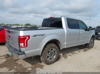 Lot #2991586730 2017 FORD F-150 XLT