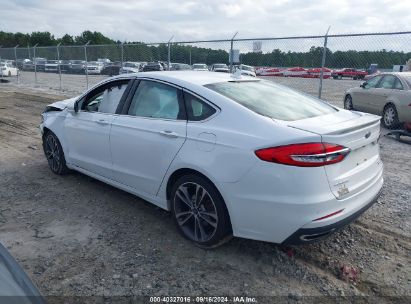 Lot #2996535431 2020 FORD FUSION TITANIUM