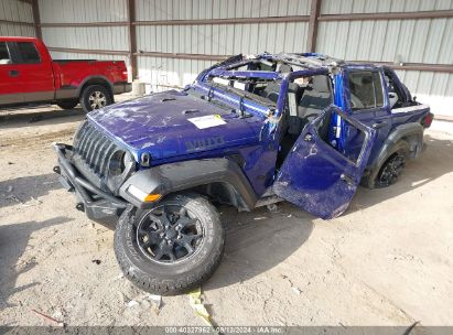 Lot #2990355060 2020 JEEP WRANGLER UNLIMITED WILLYS 4X4