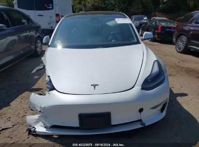 Lot #2997778589 2021 TESLA MODEL 3 LONG RANGE DUAL MOTOR ALL-WHEEL DRIVE