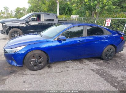 Lot #2992827504 2022 HYUNDAI ELANTRA SEL