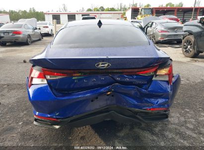 Lot #2992827504 2022 HYUNDAI ELANTRA SEL