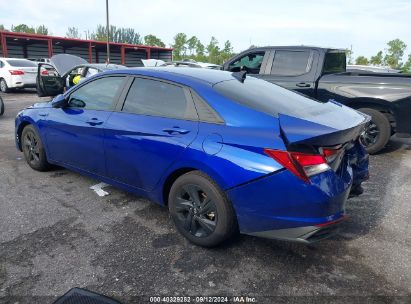 Lot #2992827504 2022 HYUNDAI ELANTRA SEL