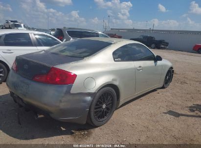 Lot #2996535588 2005 INFINITI G35