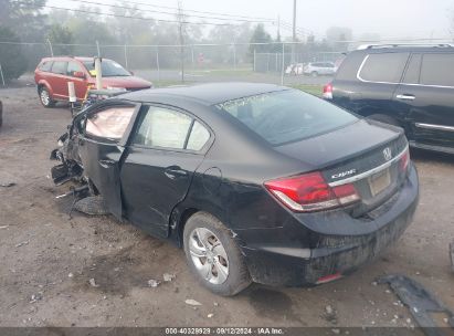 Lot #3045356813 2015 HONDA CIVIC LX