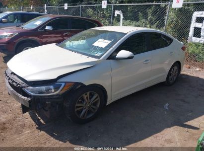 Lot #3036721942 2018 HYUNDAI ELANTRA SEL