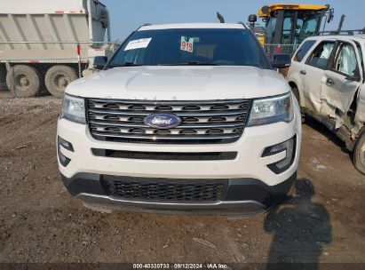 Lot #2997778567 2016 FORD EXPLORER XLT