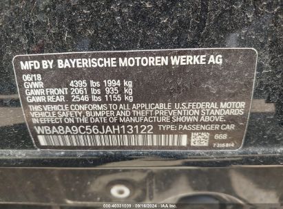 Lot #2992831107 2018 BMW 320I