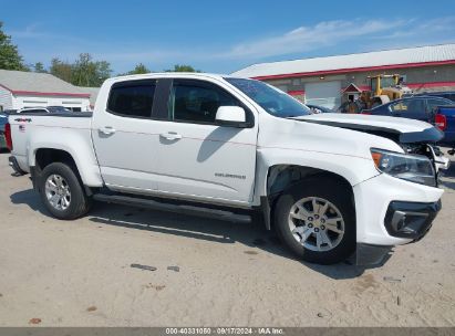 Lot #2992827509 2021 CHEVROLET COLORADO 4WD  SHORT BOX LT