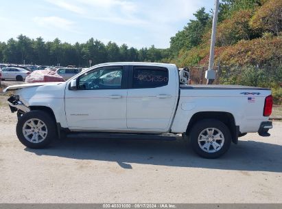 Lot #2992827509 2021 CHEVROLET COLORADO 4WD  SHORT BOX LT