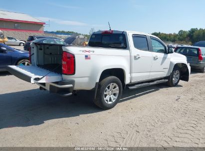 Lot #2992827509 2021 CHEVROLET COLORADO 4WD  SHORT BOX LT