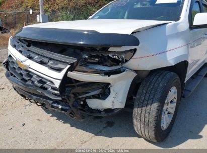 Lot #2992827509 2021 CHEVROLET COLORADO 4WD  SHORT BOX LT