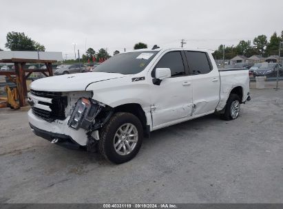 Lot #2992827503 2021 CHEVROLET SILVERADO 1500 4WD  SHORT BED RST