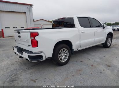 Lot #2992827503 2021 CHEVROLET SILVERADO 1500 4WD  SHORT BED RST