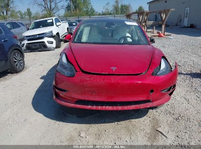 Lot #2987909529 2022 TESLA MODEL 3 LONG RANGE DUAL MOTOR ALL-WHEEL DRIVE