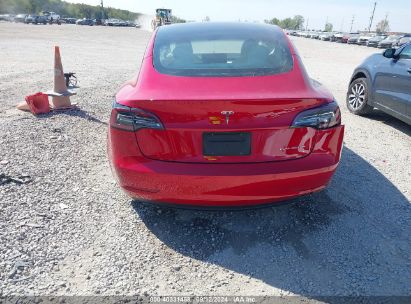 Lot #2987909529 2022 TESLA MODEL 3 LONG RANGE DUAL MOTOR ALL-WHEEL DRIVE