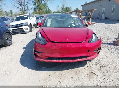 Lot #2987909529 2022 TESLA MODEL 3 LONG RANGE DUAL MOTOR ALL-WHEEL DRIVE