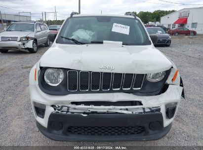 Lot #2992827499 2020 JEEP RENEGADE SPORT FWD