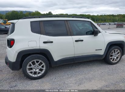 Lot #2992827499 2020 JEEP RENEGADE SPORT FWD