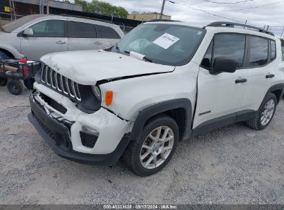 Lot #2992827499 2020 JEEP RENEGADE SPORT FWD