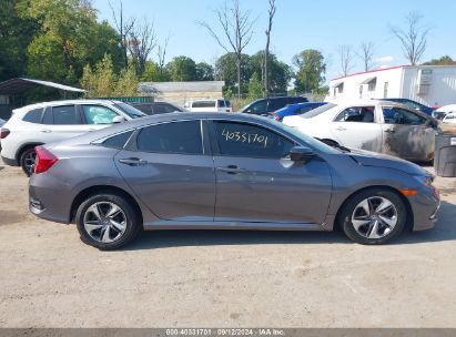 Lot #3036721940 2020 HONDA CIVIC LX